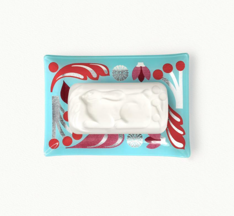 Fragonard - Bonjour Bonheur Soap & Soapdish