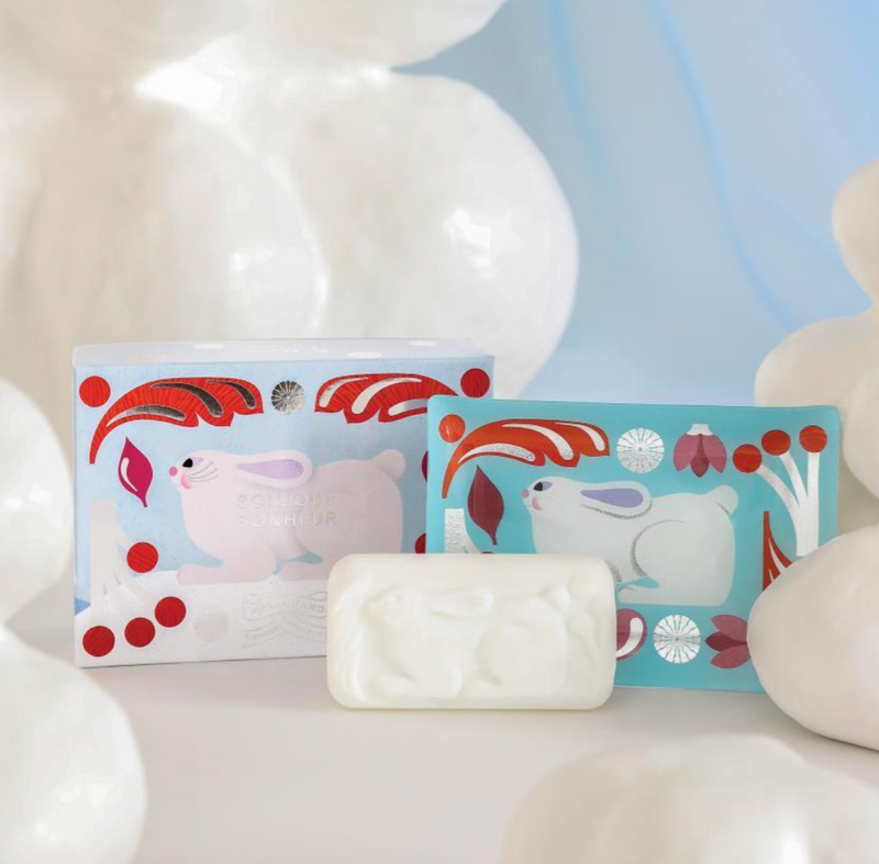 Fragonard - Bonjour Bonheur Soap & Soapdish