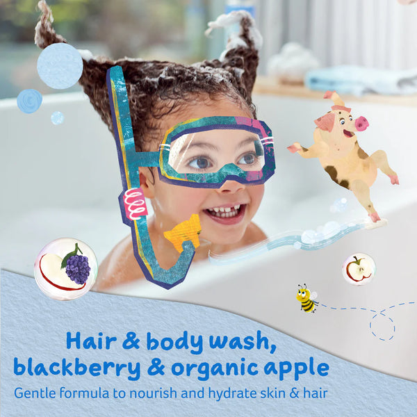 Childs Farm - Hair & Body Wash Blackberry & Apple 250ml