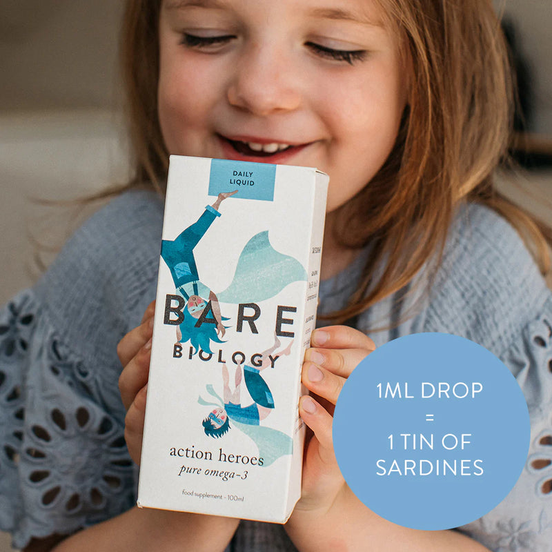 Bare Biology - Action Heroes Pure Omega-3 for Kids 100ml