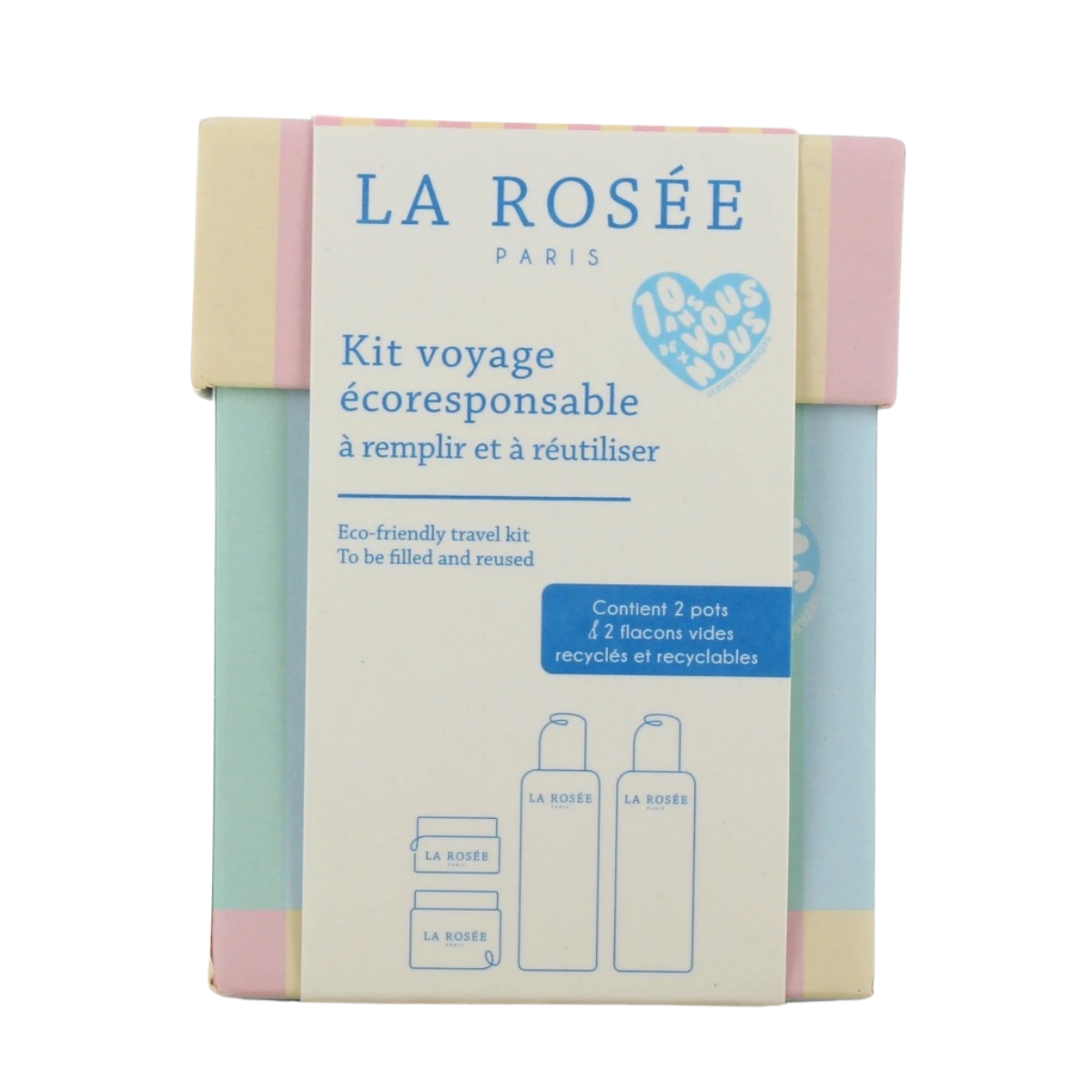 La Rosée - Reusable Travel Kit 3 Pieces – The French Pharmacy