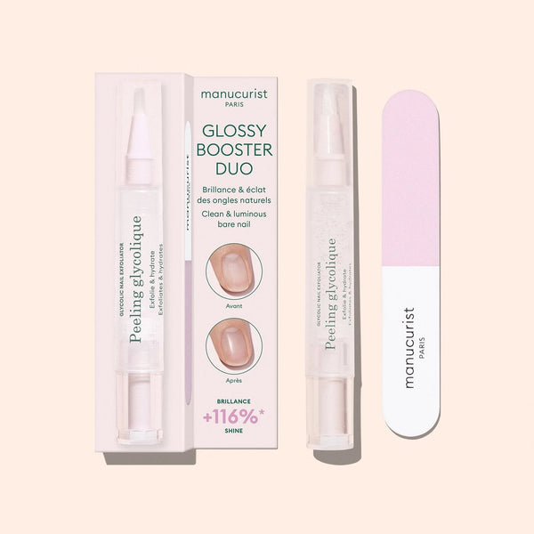 Manucurist - Glossy Booster Duo Set