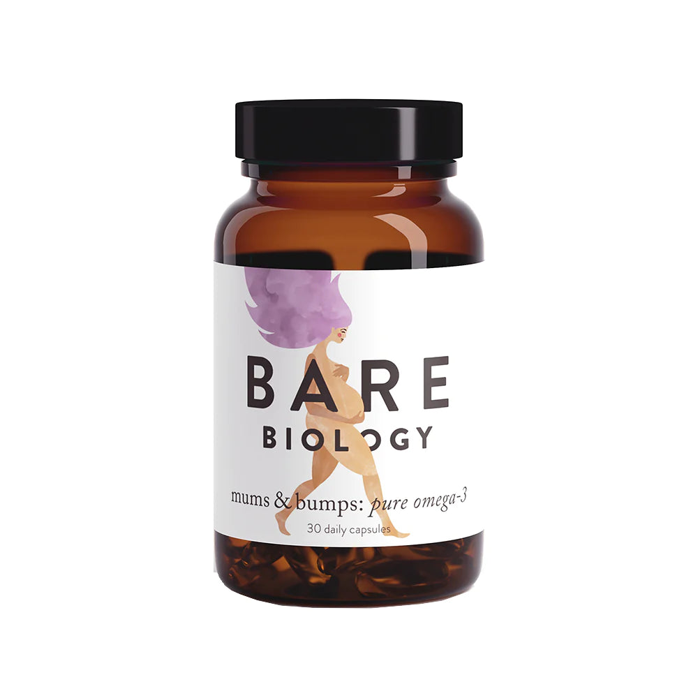 Bare Biology - Mums & Bump Pure Omega-3 30 Capsules – The French Pharmacy