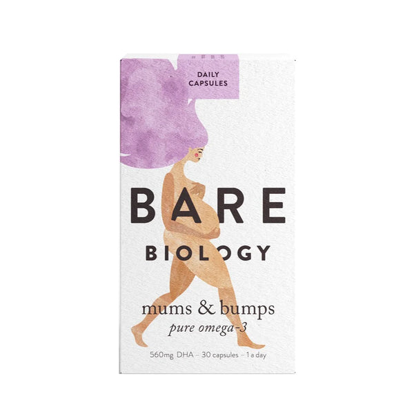 Bare Biology - Mums & Bump Pure Omega-3 30 Capsules
