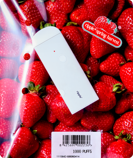 Ripple - Play Strawberry Limited Edition Aroma 1,000 Puffs