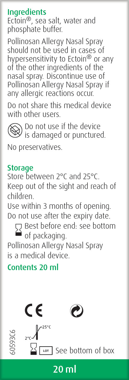 A. Vogel - Pollinosan Allergy Nasal Spray 20ml