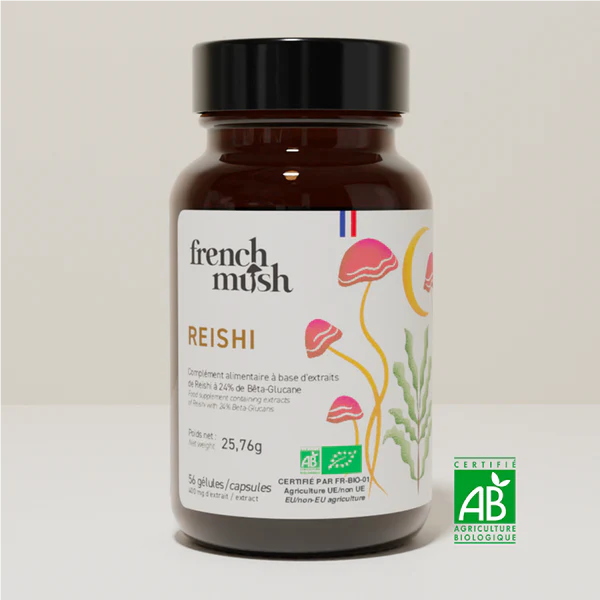 French Mush - Reishi 56 Capsules