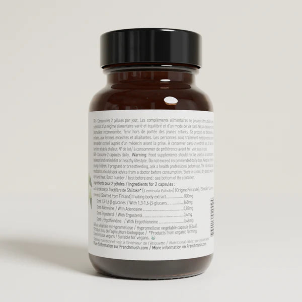 French Mush - Shitake 56 Capsules