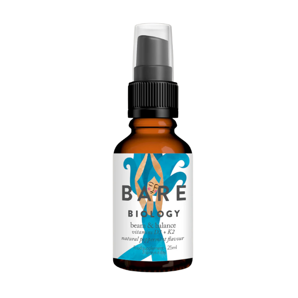 Bare Biology - Beam & Balance Vitamin D3 + K2 Peppermint Spray 25ml