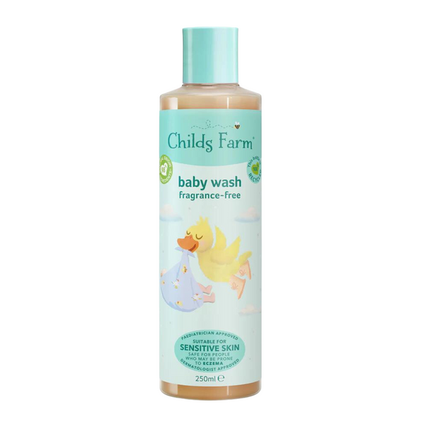 Childs Farm - Baby Wash, Fragrance-free 250ml