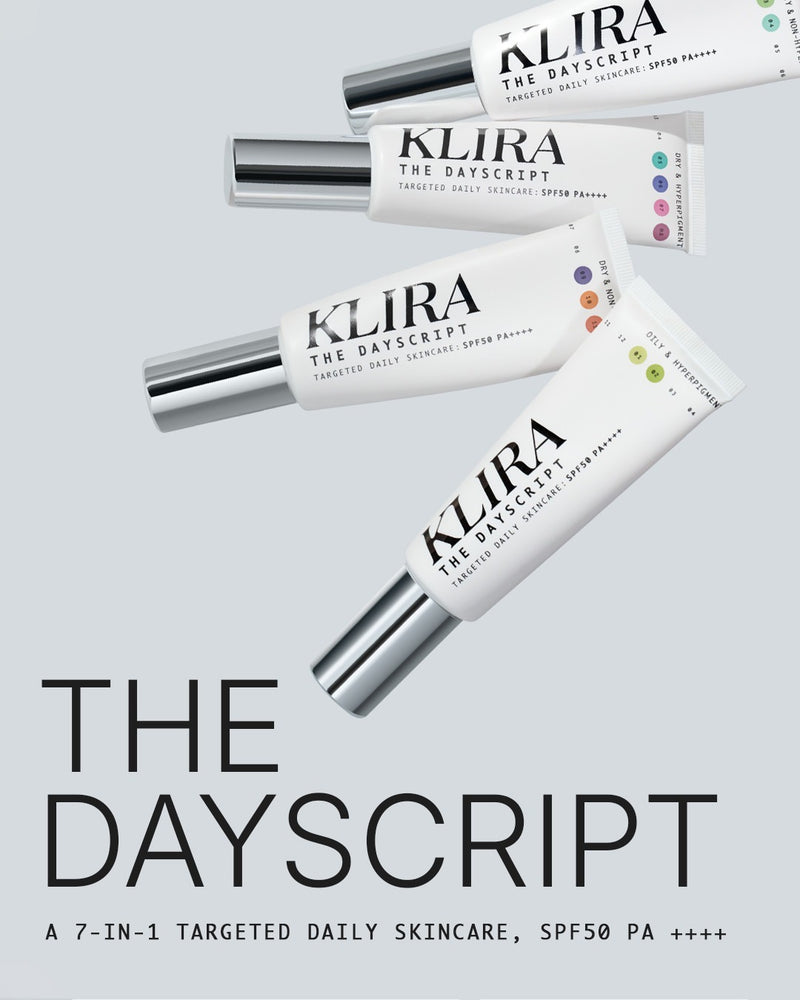 Klira - The Dayscript 7-in-1 targeted daily skincare, SPF50 PA ++++