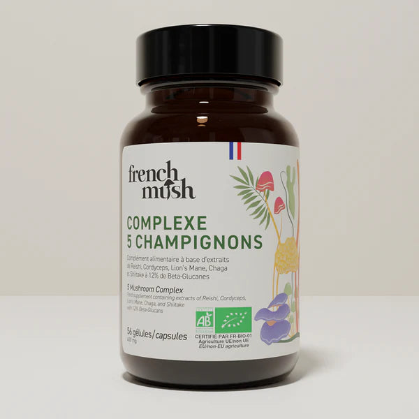 French Mush - Complex 5 Mushrooms 56 Capsules