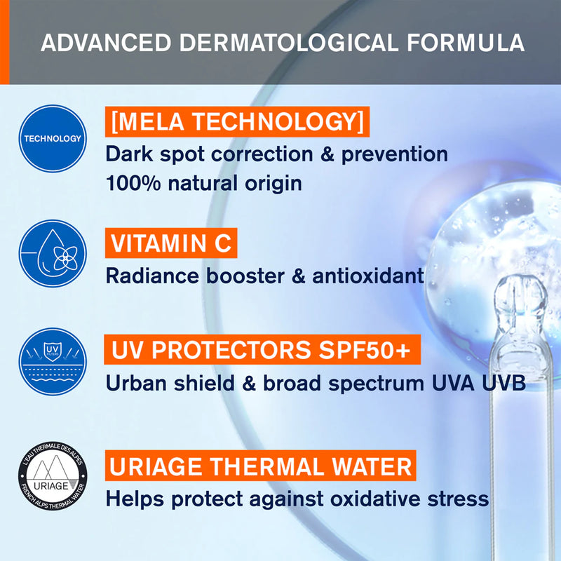 Uriage - Depiderm Day Cream SPF50 30ml