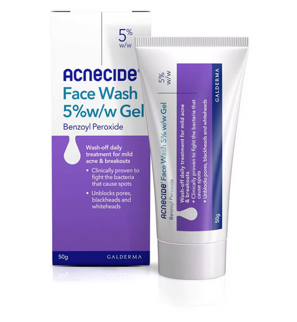Acnecide Face Wash 5% Gel 50g