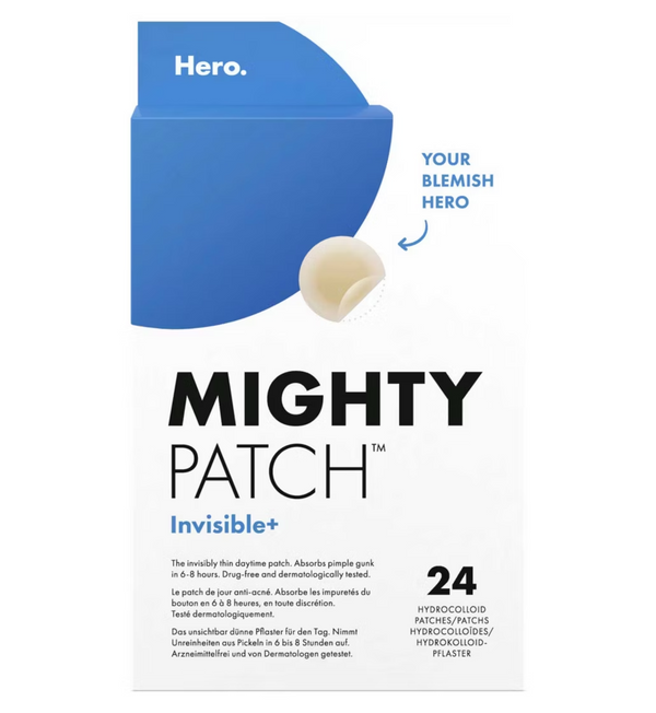 Hero - Mighty Pimple Patches Invisible+ 24 Patches