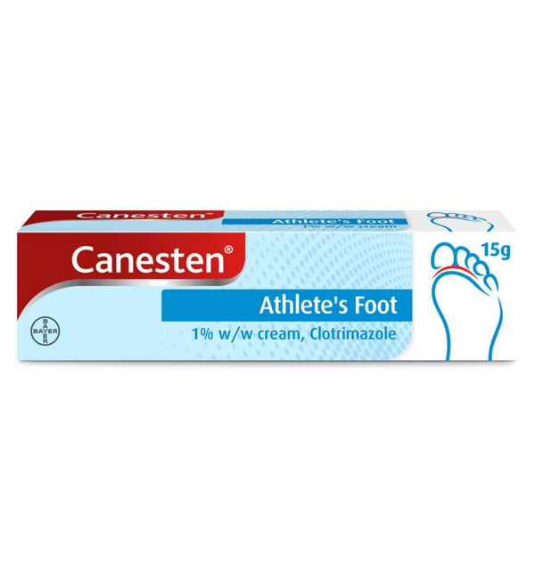 Canesten - Athlete's Foot 1% w/w Cream 15g