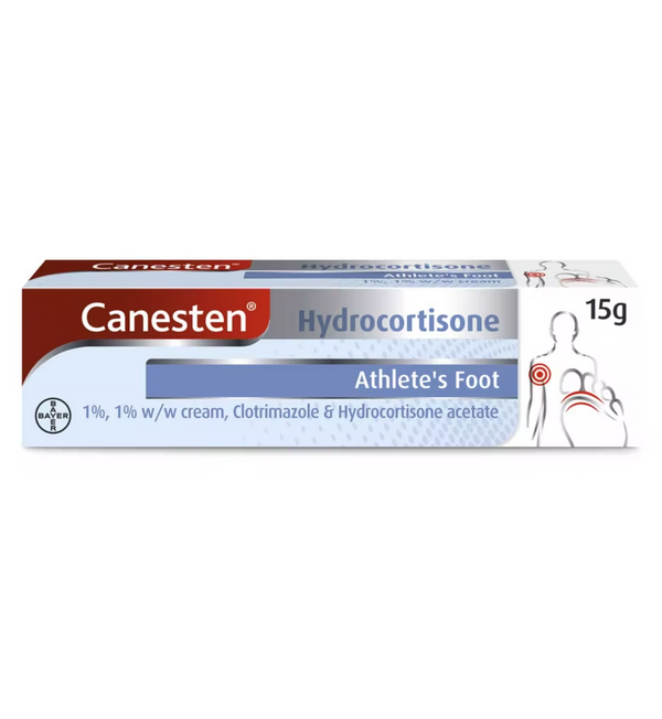 Canesten - Hydrocortisone Athlete's Foot 15g (P)