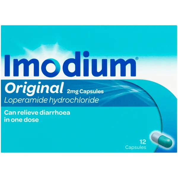 Imodium - Original 2mg 12 Capsules