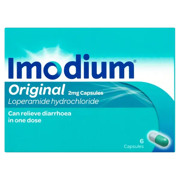 Imodium - Original 2mg 6 Capsules