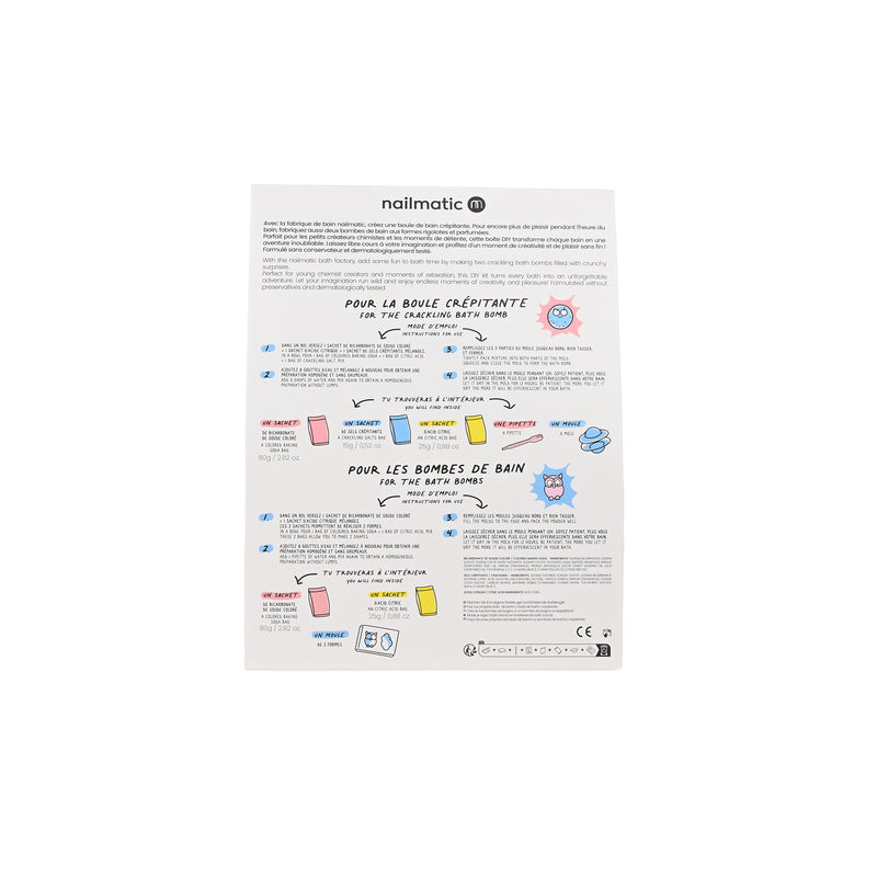 Nailmatic - Owl Crackling Bath Bomb Kit