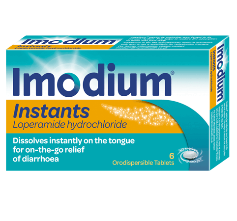 Imodium - Instants Orodispersible 6 Tablets