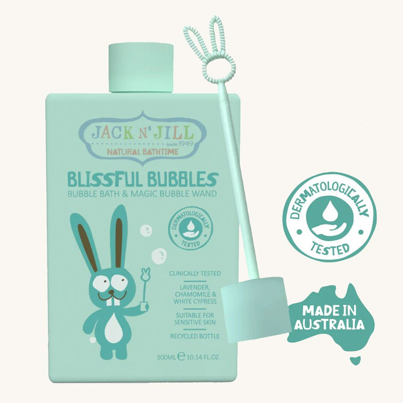 Jack N' Jill - Natural Bubble Bath with Bubble Wand 300ml