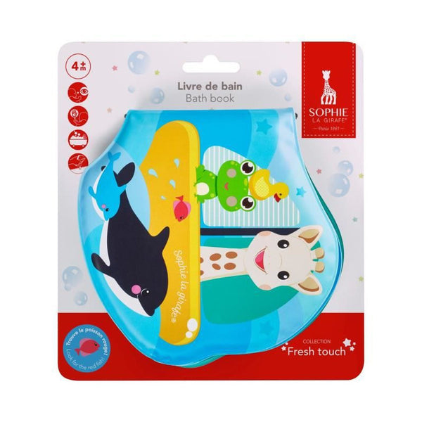 Sophie La Girafe - Bath Book Fresh Touch Collection