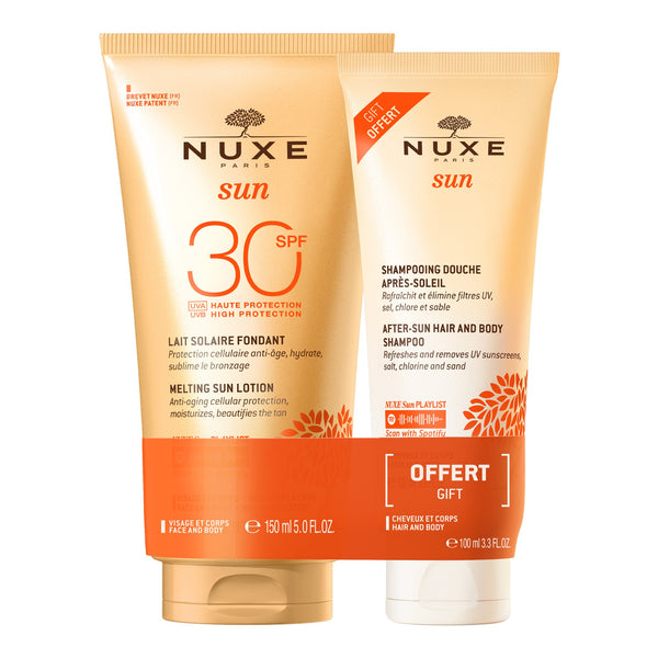Nuxe - Melting Sun Lotion SPF30 150ml + FREE After Sun Shampoo 100ml