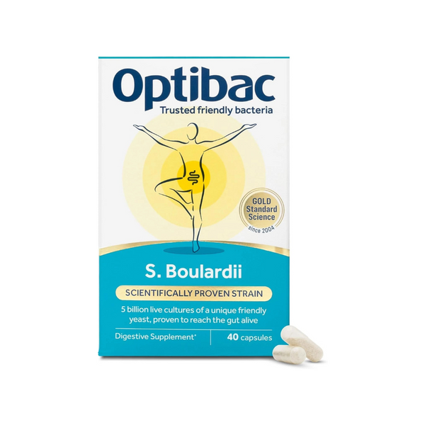 Optibac - Saccharomyces Boulardii Capsules