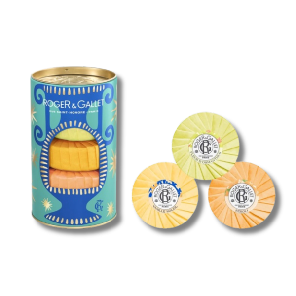Roger & Gallet - Soap Gift Set : Fleur d'Osmanthus, Vanille Soleil, Neroli