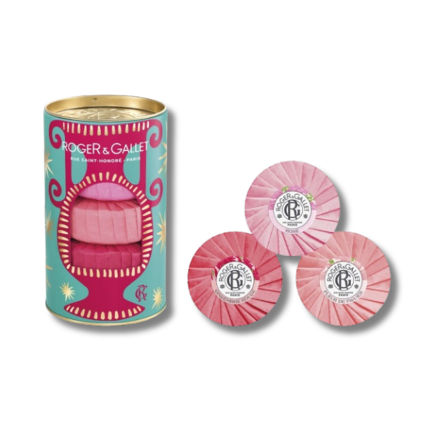 Roger & Gallet - Soap Gift Set : Rose, Fleur de Figuier, Red Ginger