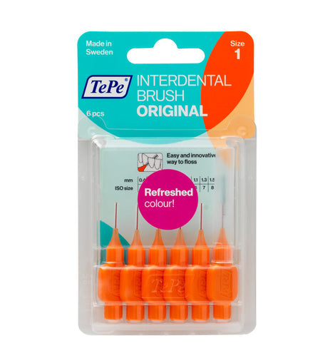 TePe - Interdental Brush Size 1 Orange