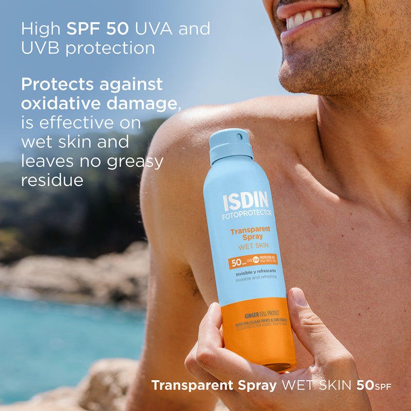 ISDIN - Transparent Wet Spray SPF50 250ml