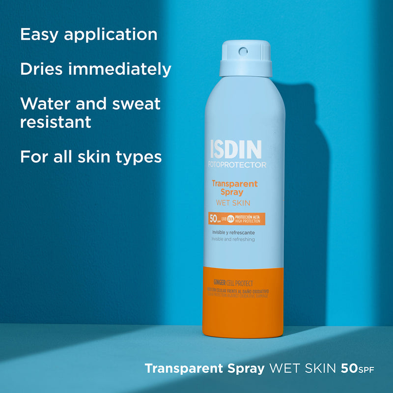 ISDIN - Transparent Wet Spray SPF50 250ml