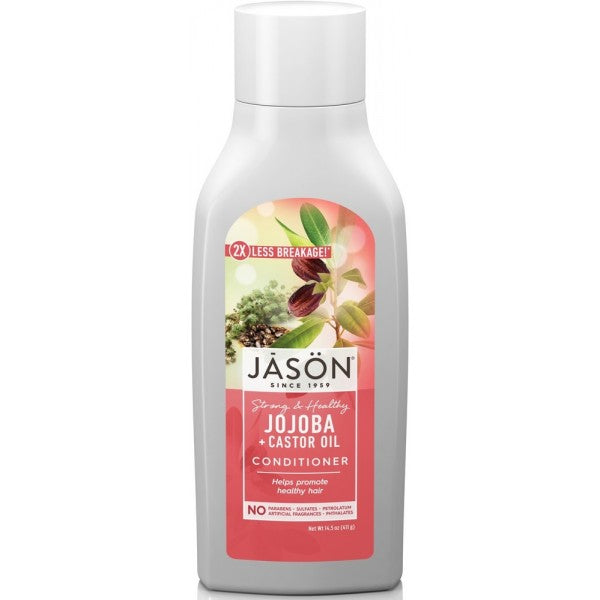 Jason - Strong & Healthy Jojoba + Castor Oil Conditioner 454g