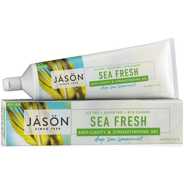 Jason - Sea Fresh Anti Cavity & Strengthening Toothpaste Spearmint 170g