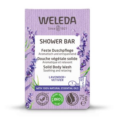 Weleda - Lavander+Vetiver Solid Shower Bar 75g