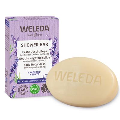Weleda - Lavander+Vetiver Solid Shower Bar 75g