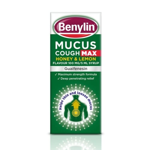Benylin - Mucus Cough Max Honey & Lemon Syrup 150ml