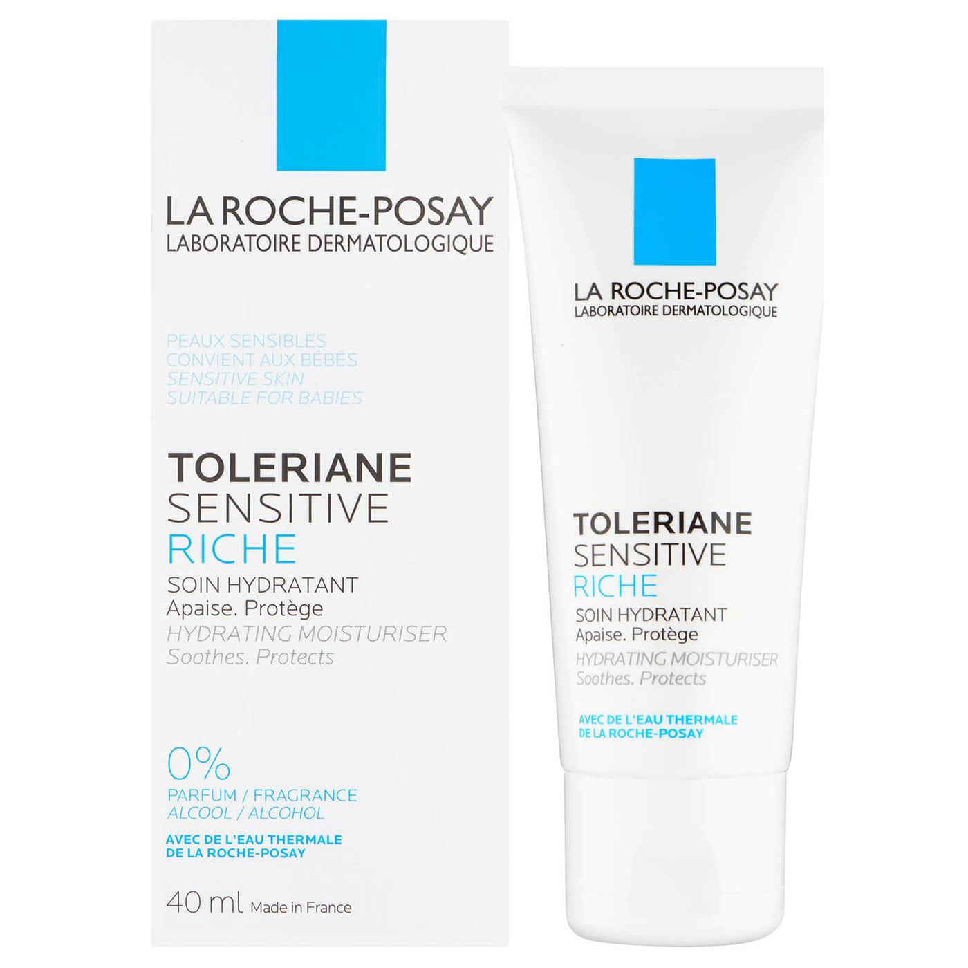 美容液 LAROCHE-POSAY TOLERIANE SENSITIVE RICHE La Roche Posay - Toleriane Sensitive Riche 40ml – The French Pharmacy