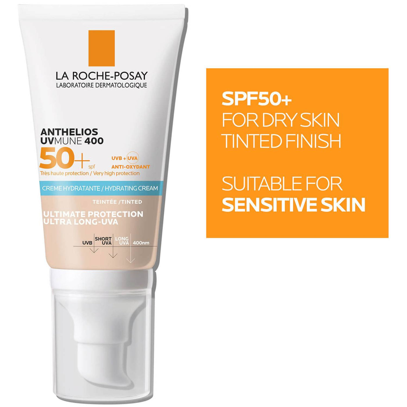 La Roche Posay - Anthelios UVMUNE 400 Tinted Cream SPF50+ 50ml