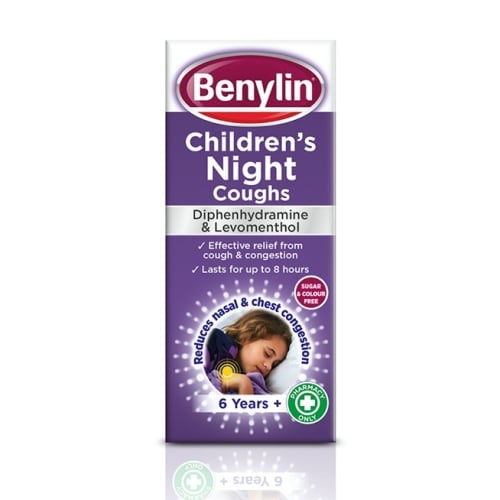 Benylin - Children's Night Coughs 125ml (P)