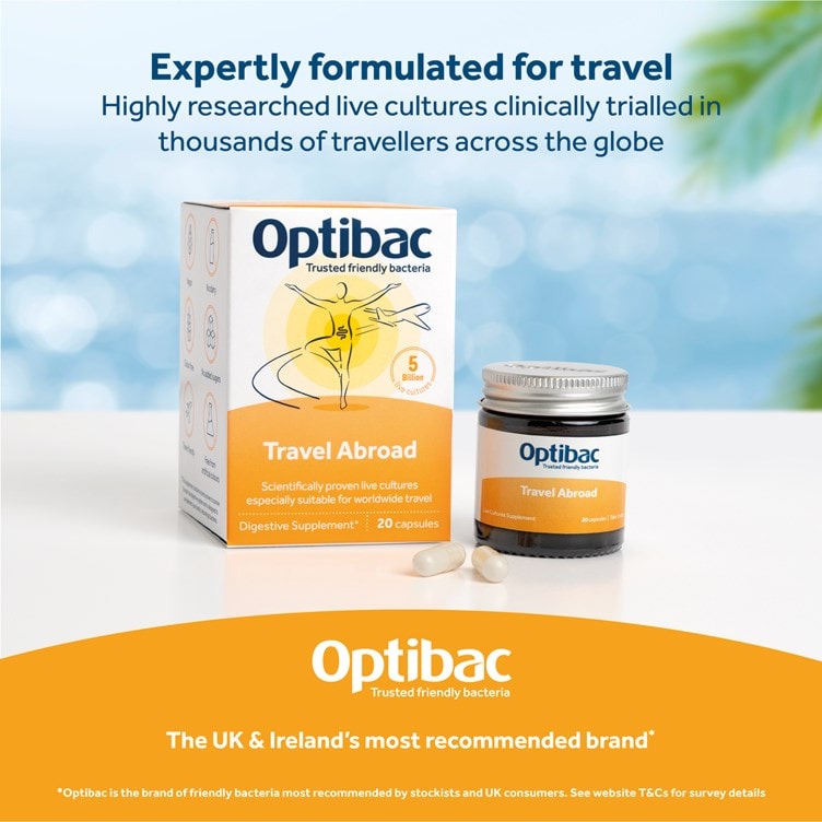 Optibac - For Travelling Abroad 20 Capsules