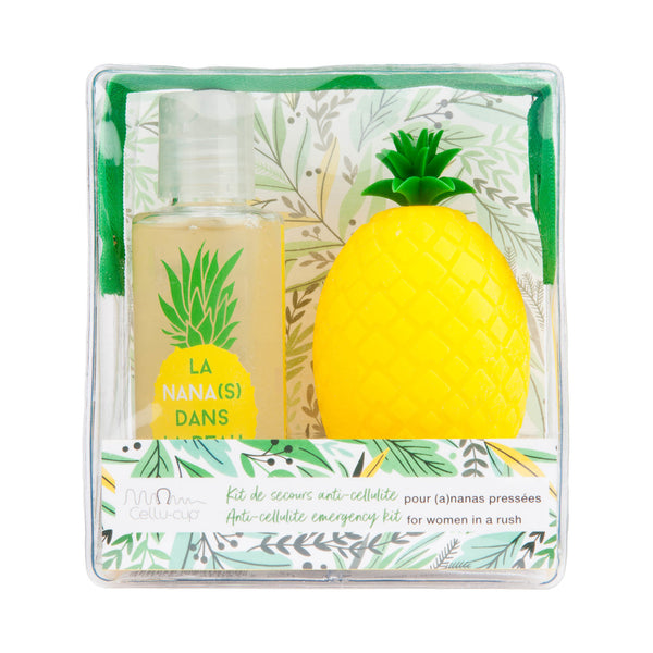 Cellu-cup - Anti Cellulite Pineapple Travel Kit