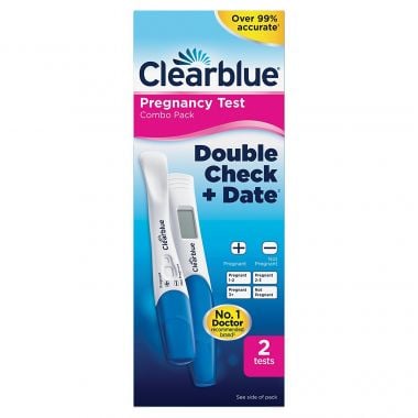 Clearblue - Double Check & Date Pregnancy 2 Tests