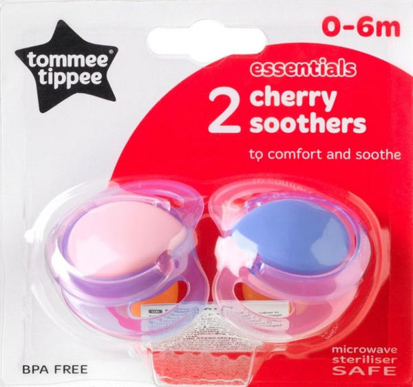 Tommee Tippee - Cherry Soothers 0-6