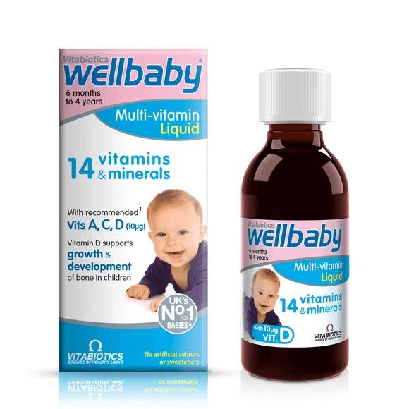 Vitabiotics - Wellbaby Multi-Vitamin Liquid 150ml