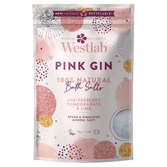 Westlab - Pink Gin Bath Salts 1kg