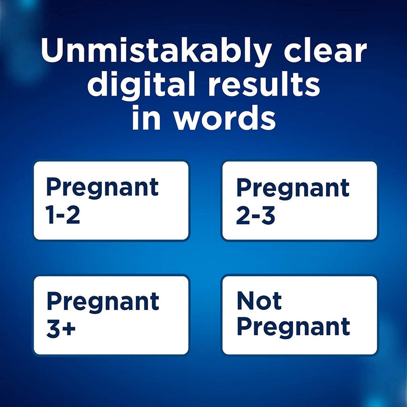 Clearblue - Digital Pregnancy Test With Weeks Indicator