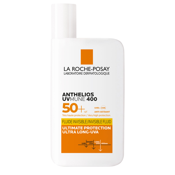 Numerisk Glimte Stor mængde La Roche Posay - Anthelios UVMUNE 400 Invisible Fluid SPF50+ 50ml – The  French Pharmacy